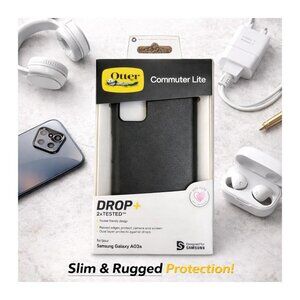 OTTERBOX COMMUTER LITE Samsung Galaxy A03s HARD Phone Case BLACK 1-Piece
